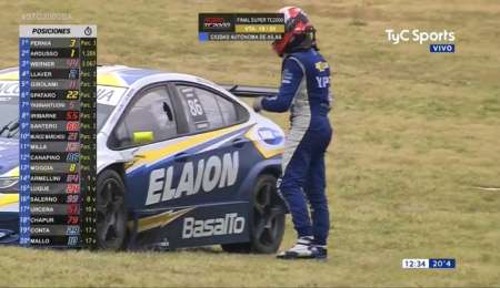 La bronca de Canapino: “Que me pase esto me pone recontra triste”