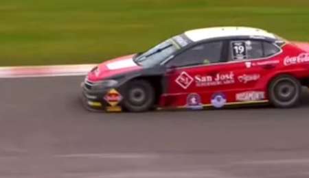 El abandono de la dupla Palazzo - Chapur en la Carrera de las Estrellas