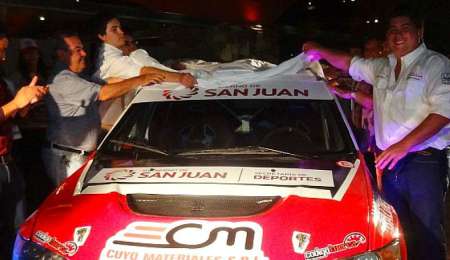 Abarca presentó su proyecto para Rally Argentino