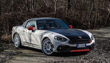 Una joya del rally en el festejo de Abarth