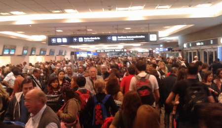 La carrera empezó en aeroparque 