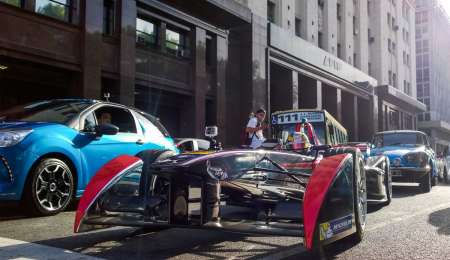 "Pechito" López por las calles porteñas