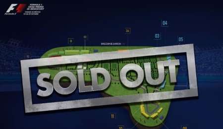 Entradas agotadas para el GP de México