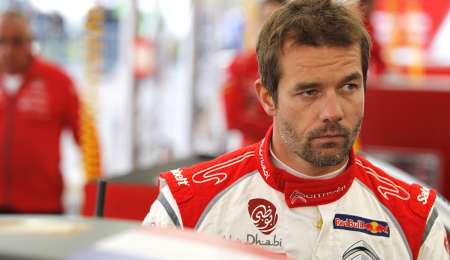 Loeb volvió a manejar un WRC