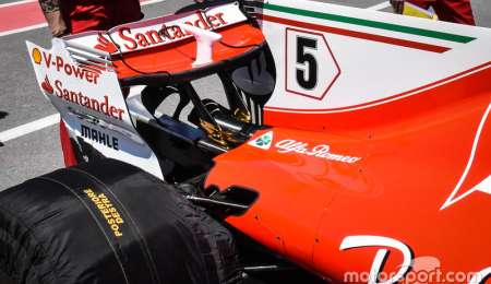 ALERONES NUEVOS PARA MERCEDES Y FERRARI