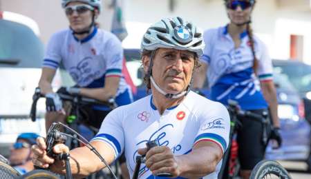 Alex Zanardi sufrió un grave accidente en Italia