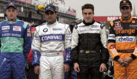 El día del debut de Alonso, Raikkonen, Bernoldi y Montoya en Australia