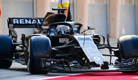 Alonso probó el Renault de F1