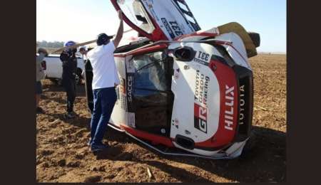 Alonso se accidentó en su preparación para el Dakar