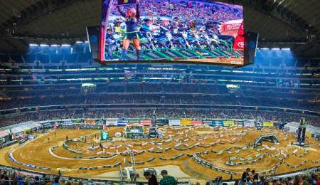 AMA Supercross: te mostramos la pista de Arlington