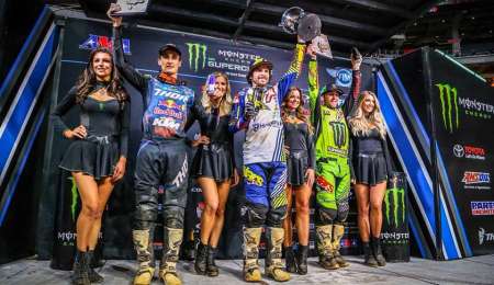 AMA Supercross: Jason Anderson gana en Atlanta y aumenta su ventaja