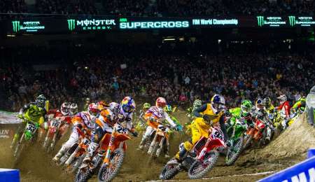 AMA SX: Recorremos la pista de Anaheim