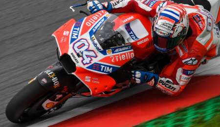 Dovizioso logró su tercera victoria del año en Austria
