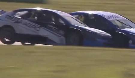 La maniobra al límite de Aramendia para ganar en Alta Gracia