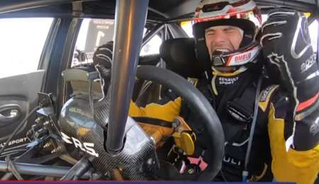A bordo: El festejo de Ardusso desde el Fluence