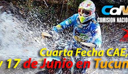 Argentino de Enduro: cuarta fecha en Tucumán este fin de semana