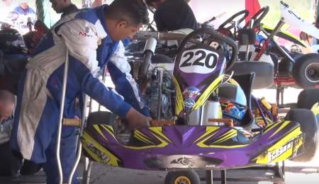 Perdió una pierna y encontró en el karting las fuerzas para seguir