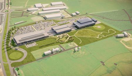 Aston Martin F1 inició la construcción de su nueva fábrica