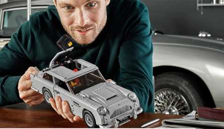 Aston Martin DB5: Una joya del Agente 007 en forma de Lego