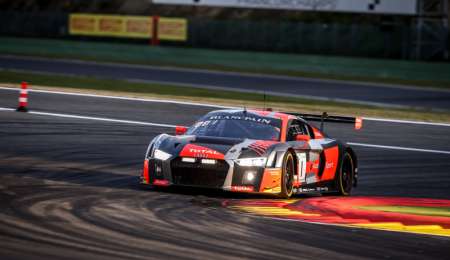 Audi se quedó con la Súper Pole para las 24 Horas de Spa