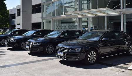 CÓMO SON LOS AUDI DE TRASLADO EN EL G20