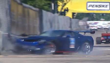 ¡Insólito! Chocó el Safety Car en el IndyCar