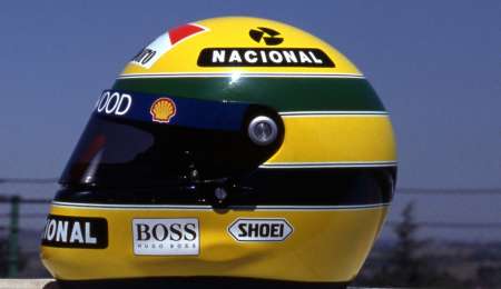 El Casco de Ayrton Senna
