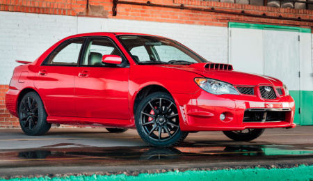 Subaru WRX STI la herramienta de "Baby Driver"