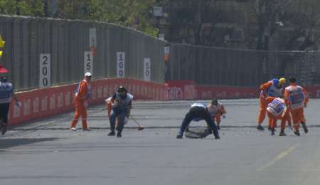 Una alcantarilla paró la actividad de la Fórmula 1