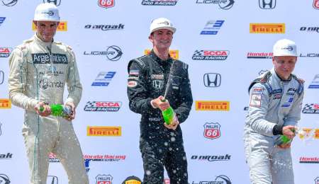 Baltazar Leguizamón cosechó cinco podios incluída una victoria