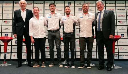 Los rivales le dieron la bienvenida a Barrichello