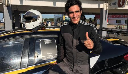 Felipe Barrios marcó la primera referencia en el circuito 9