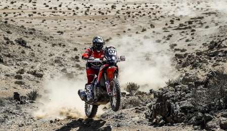 El salteño, Kevin Benavides, líder del Rally de Atacama 