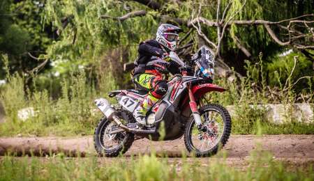 Benavides, el único argentino en motos