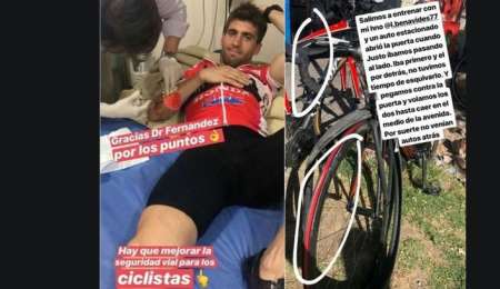 Se accidentaron los hermanos Benavídes