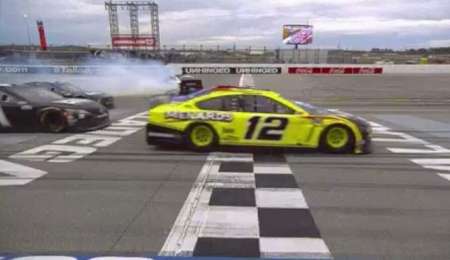 Nascar Talladega victoria ajustada de Ryan Blaney