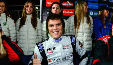 Luciano Bonomi corre en Chile