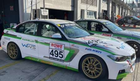 Federico Braga y Andrés Josephson corrieron en Nürburgring