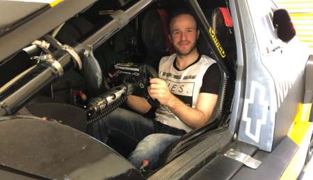 Canapino ya se sentó en un Stock Car y arranca su desafio