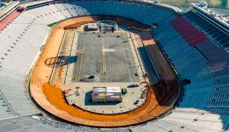 Nascar listo para correr en la tierra