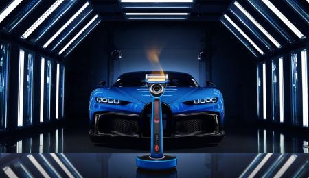 Máquina de afeitar inspirada en una Bugatti