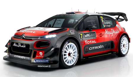 Citroën presentó el C3 WRC 2017
