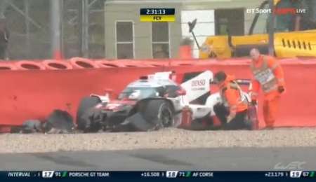 Fuerte accidente de Pechito