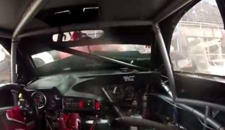 El accidente de Canapino a bordo