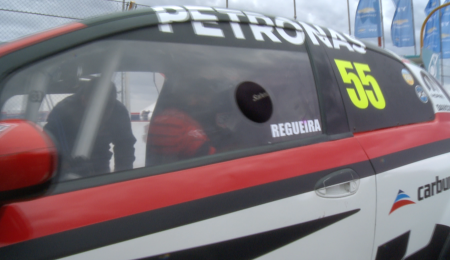 La carrera de Leo Regueira en la Abarth Competizione onboard