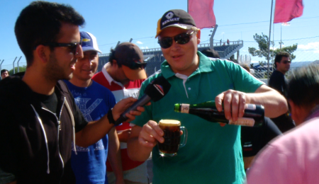 El público bien de cerca en Alta Gracia