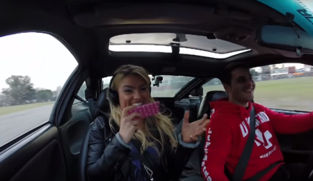 Ailen Bechara con el "Pollo" Álvarez
