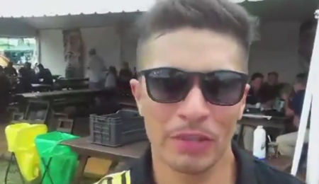 Martín Duplessis se lució en motos