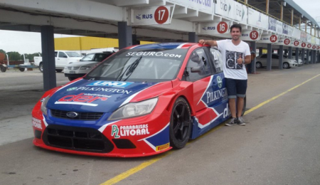 Nicolás Cazal probó en el Cabalén