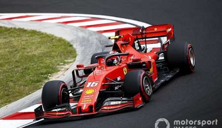 Ni la lluvia frena a Leclerc y Ferrari en Monza